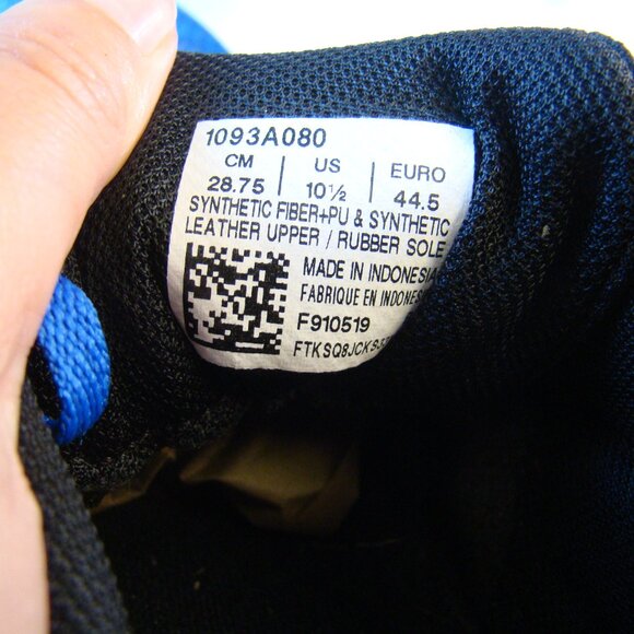 ASICS blue Hyper Xc 2 Track Shoes running (1093A080) S 10.5 M - Picture 7 of 8